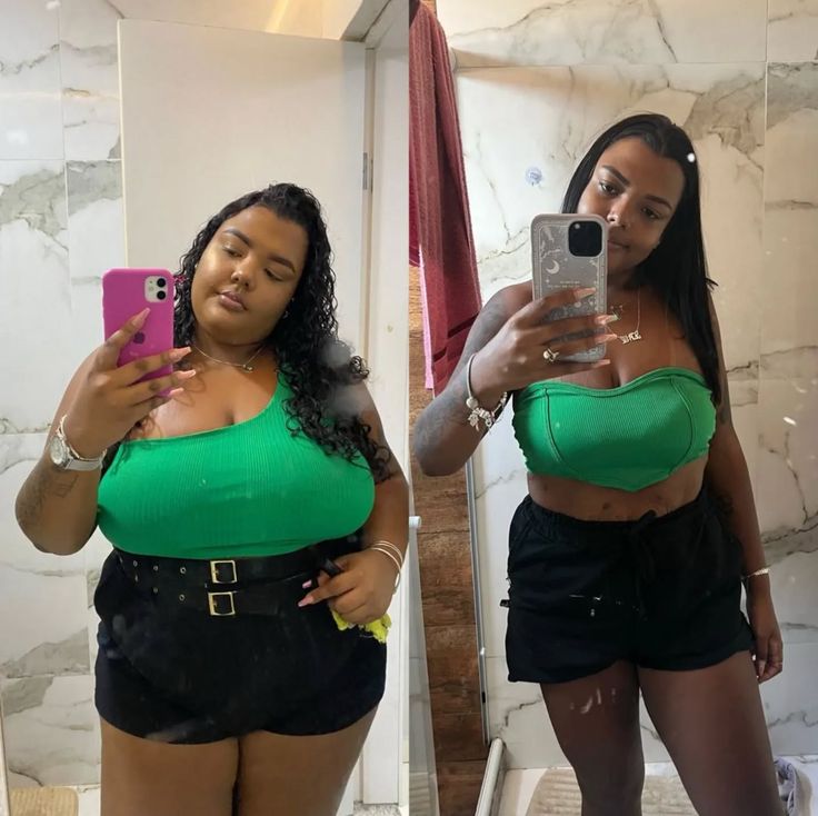 Antes e depois de Patrícia